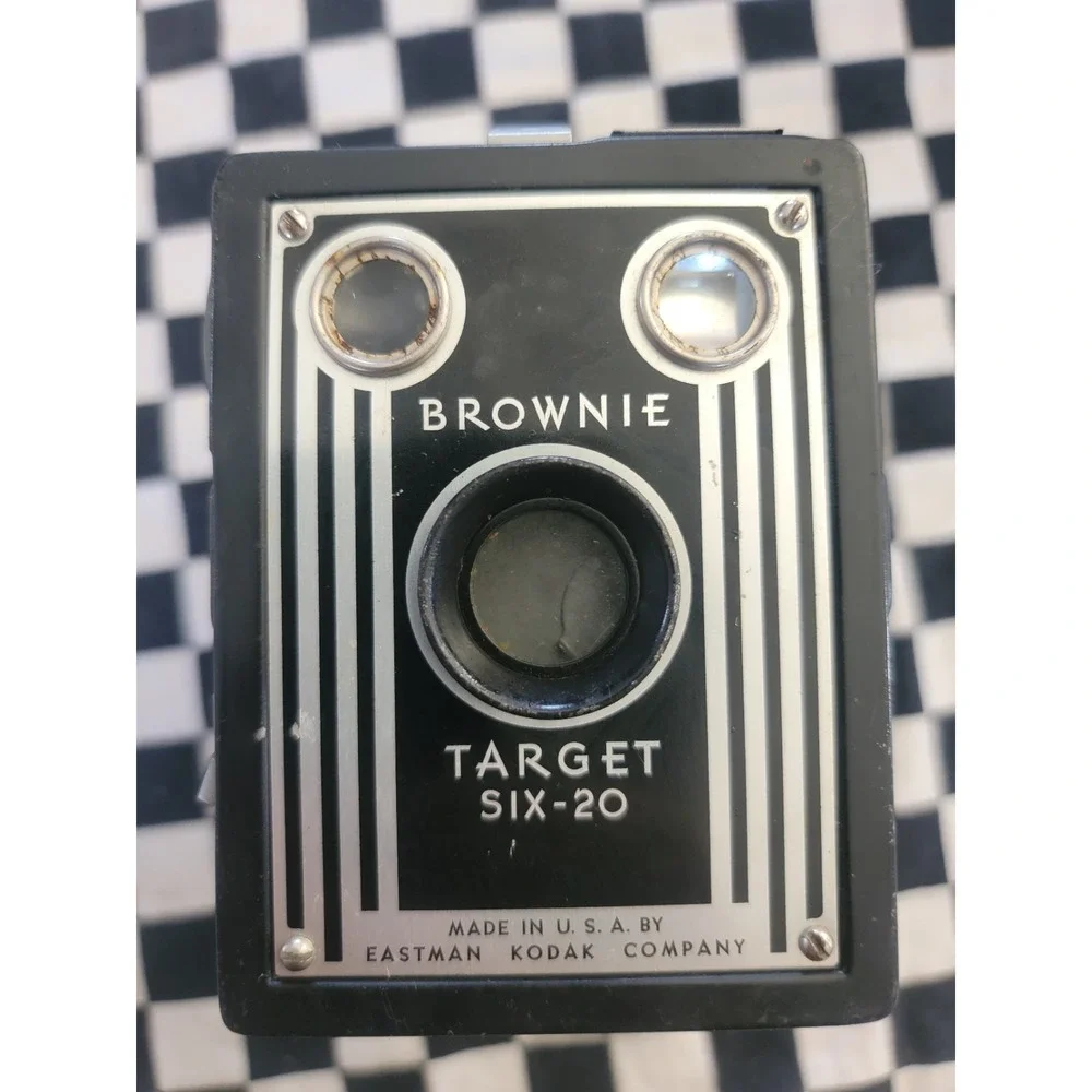 Vintage Kodak Brownie Target Six-20 Box Camera – Untested – AS-IS